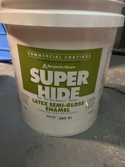 5 Gallon Semi Gloss In White