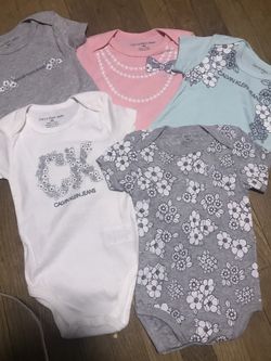 Calvin Klein onesies