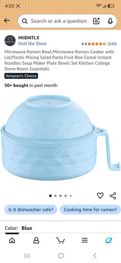Microwave ramel bowl