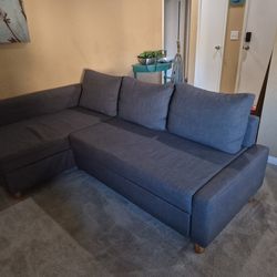 Chase couch with storage and sleeper bed