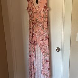 Derek Heart Wrap Around Dress
