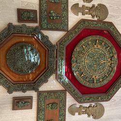 Mayan artwork, wooden 