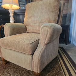 Pair of Sprintz Furniture Recliners – Down-Filled, Heavy & Solid