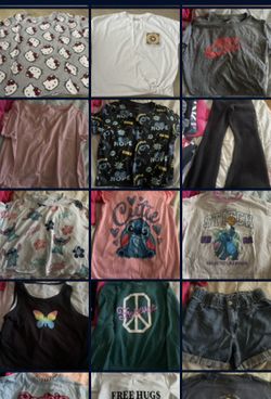 Girls School Clothes Size Lrg -XLg  40 Pieces 