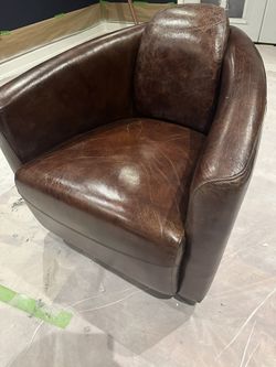 29” Kailey Leather Armchair