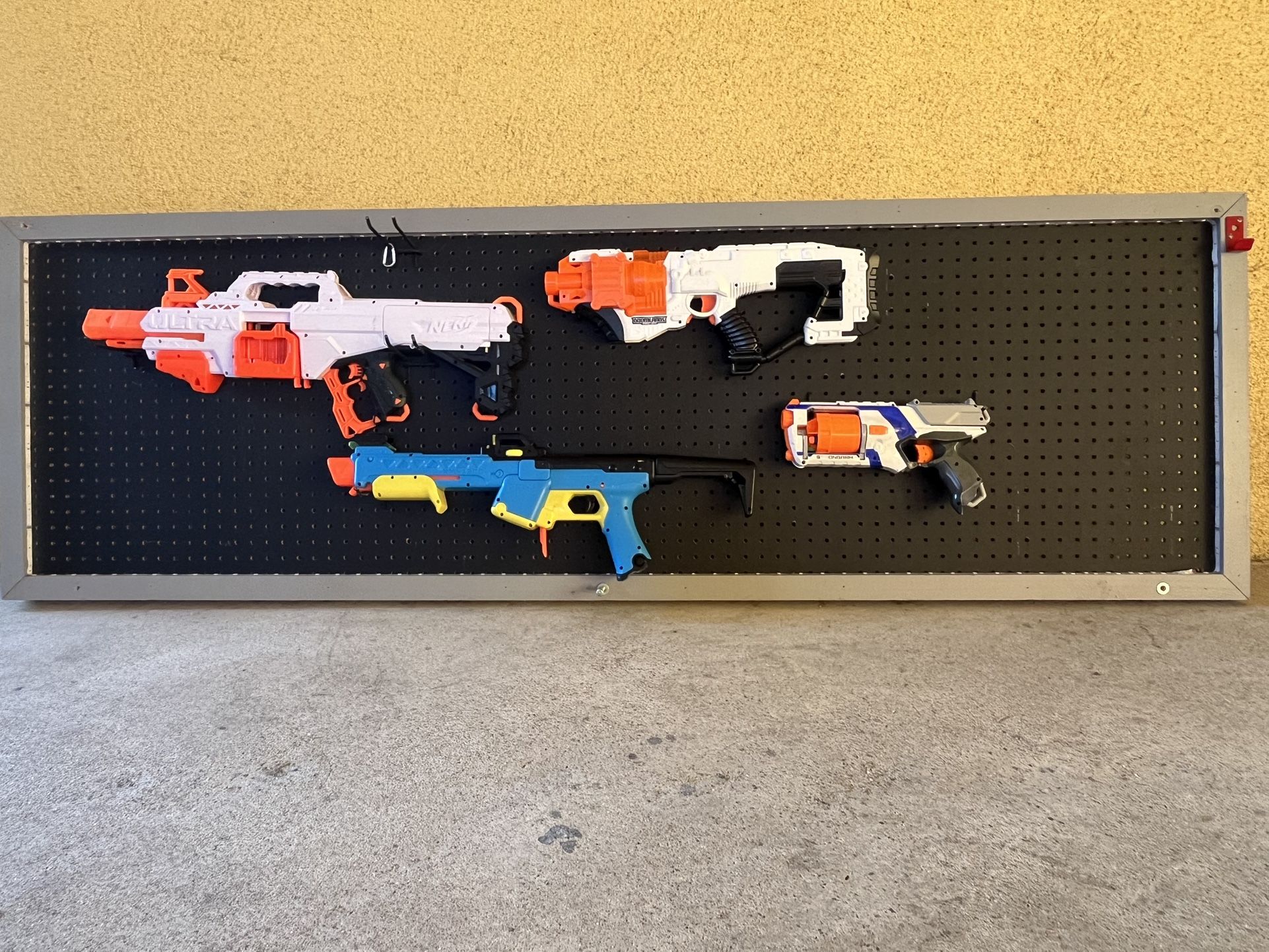 Nerf Gun Display Board