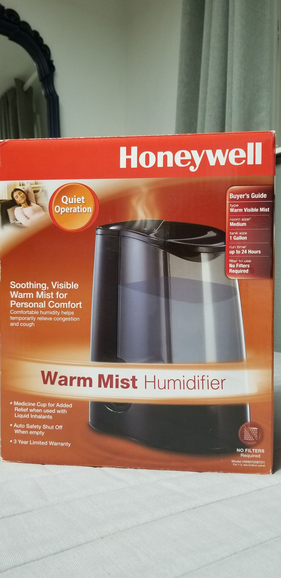 Honeywell's Warm Mist Humidifier Used