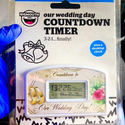 Wedding Count Down Clock