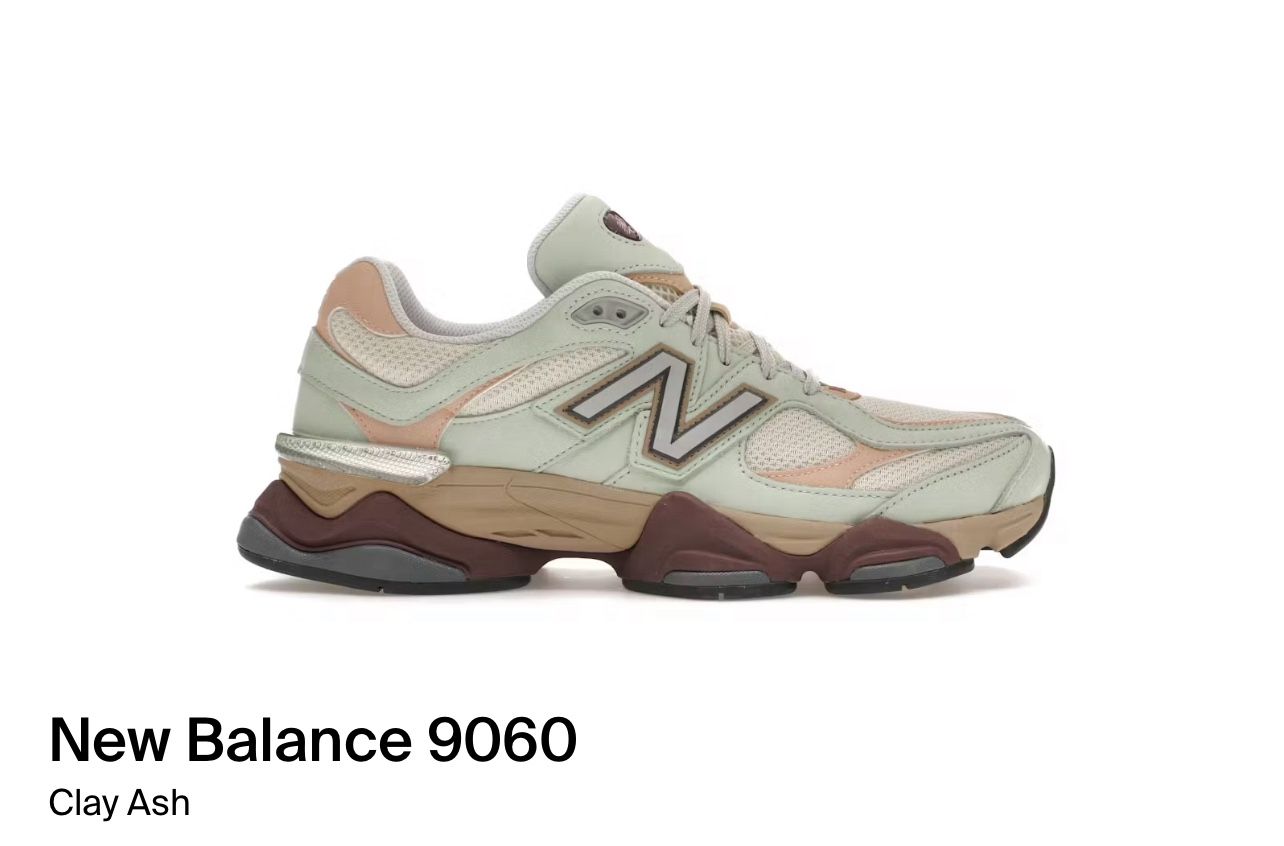Size 15 - New Balance 9060 Clay Ash New Balance 9060 U9060GCA Men Size 15