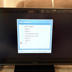 37” Toshiba HD Flat Screen 