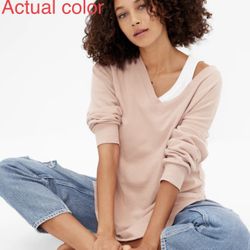 Gap V-neck Tunic Sweatshirt