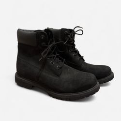 Black timberland boots