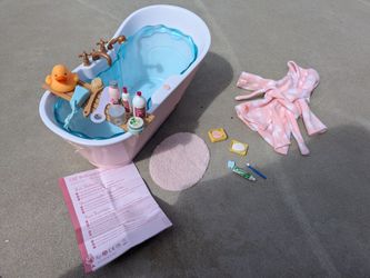 Our Generation Doll Bathtub set