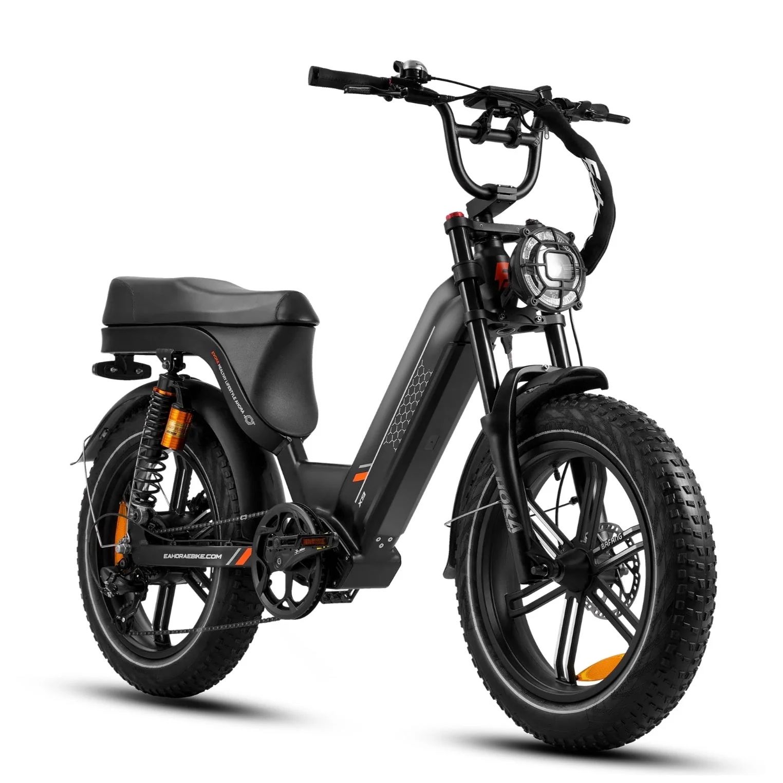 Eahora X9 Black E-bike Moped Style 1000w