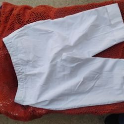 White half pants  size 10