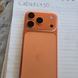 iPhone 17 Pro 256GB Cosmic Orange Pelican Case