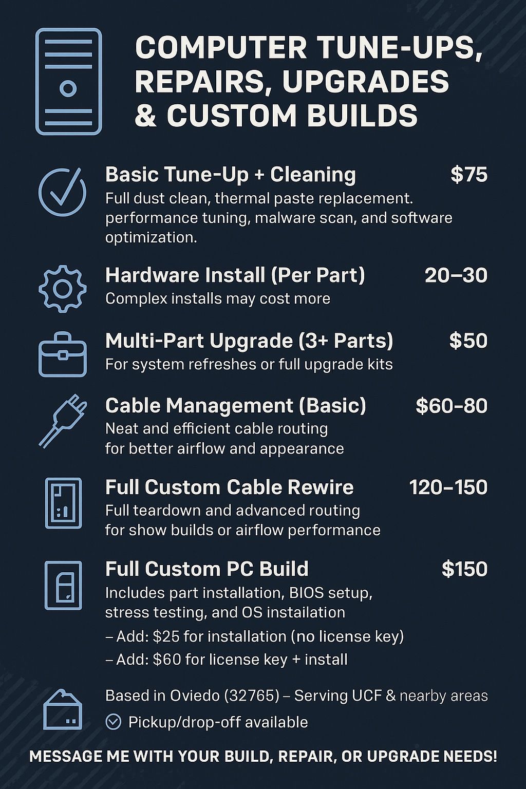 π» PC Tune-Ups, Repairs & Upgrades β Fast & Affordable