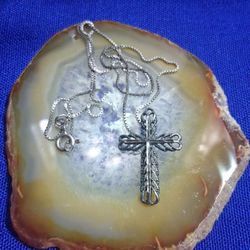 925 Cross Necklace 