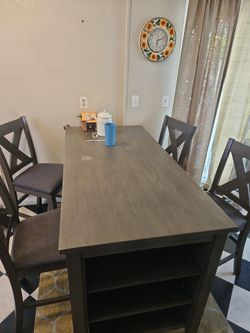 Table and 4 chairs