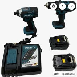 Taladro y taladro de impacto marca makita