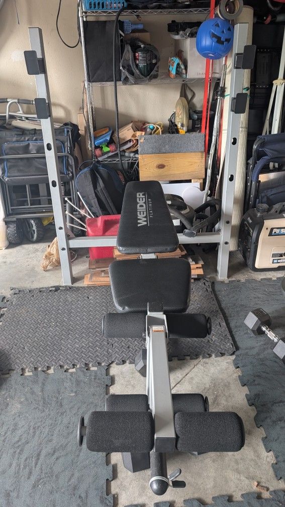 Workout Bench Olympic Style