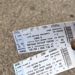 Cardi B Tickets Lil Miss Drama Tour