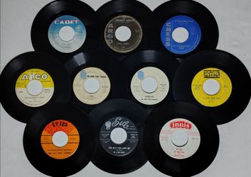 ETTA JAMES - IKE & TINA TURNER - IKETTES Lot of 10 VG avg. condition