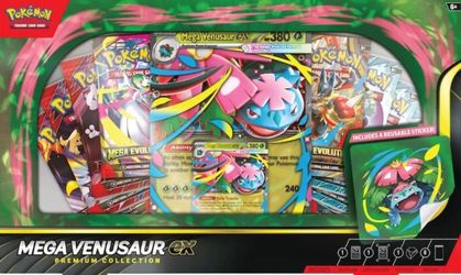 FACTORY SEALED Mega Venusaur ex Premium Collection Pokemon New