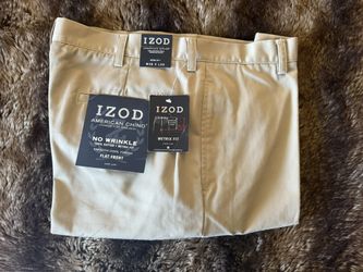Mens Pants Izod 38W X30L New with Tickets.