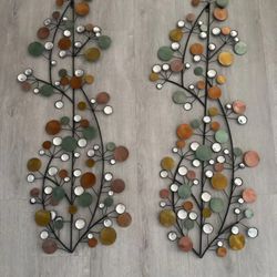 Colorful Metal Wall Art Decor 