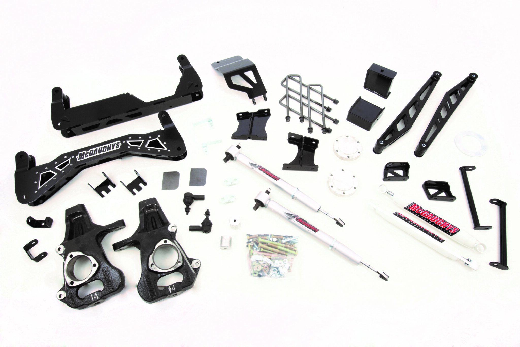 *7″-9″ Lift Kit (S/S Black) 2014-2016 GM Truck 1500, CAST, 2wd (#50766-SSB)
