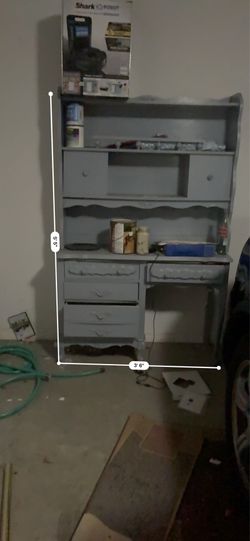 Blue desk