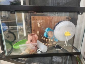 10 gallon aquarium for hamster or mouse
