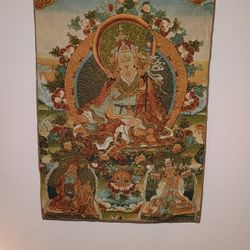 Buddha tapestry 24  by 34. Excellent Condtion. Vibrant Colors.  