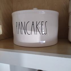 Rae Dunn Pancakes Canister