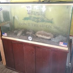 85 Gallon Terrarium/ Aquarium With Stand 