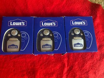 Set of 3 Lowes FM Auto Scanners