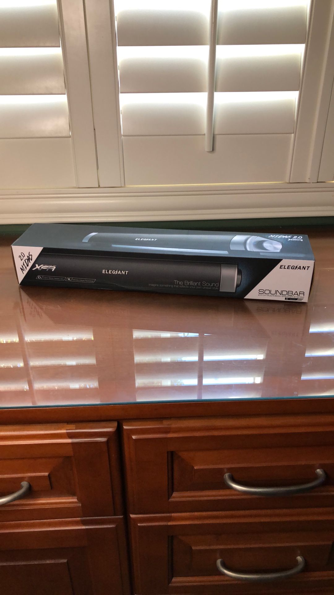 Elegant Sound Bar - USB / AUX