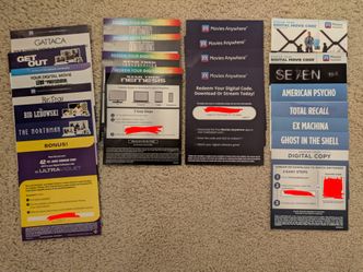 Digital Movie Codes