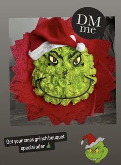 Grinch bouquet
