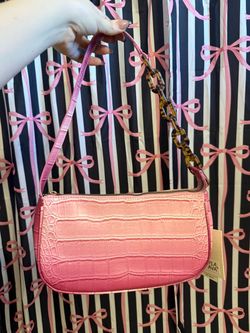 Pink shoulder bag
