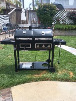 Bbq propane and charcoal