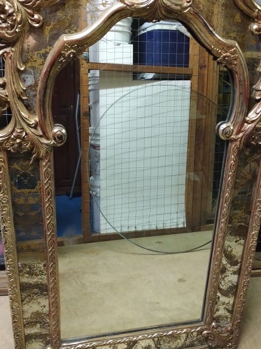 Antique Mirror 3 1/2 * 4 1/2