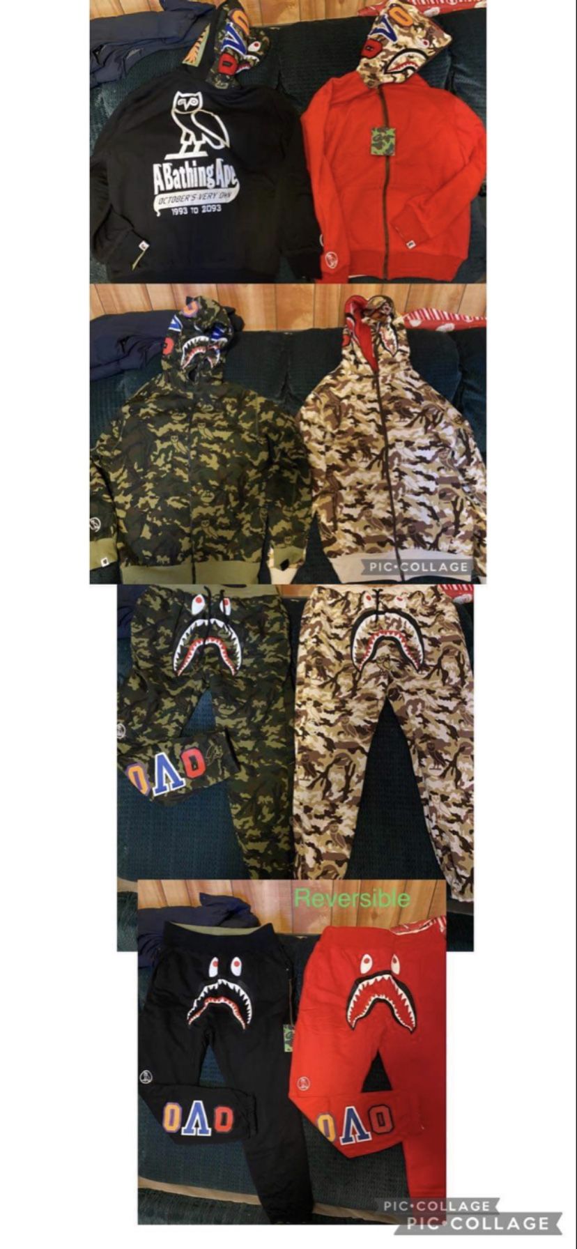 Ovo Drake Bape Sets 