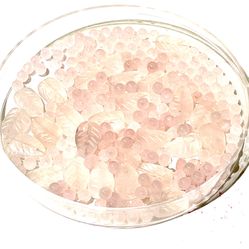 Mix Of 4-8mm Rose Quartz Beads