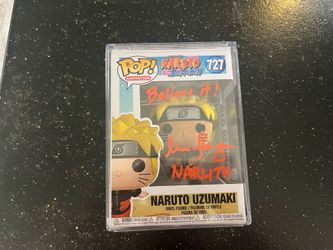 Naruto Signed Funko Pop with COA