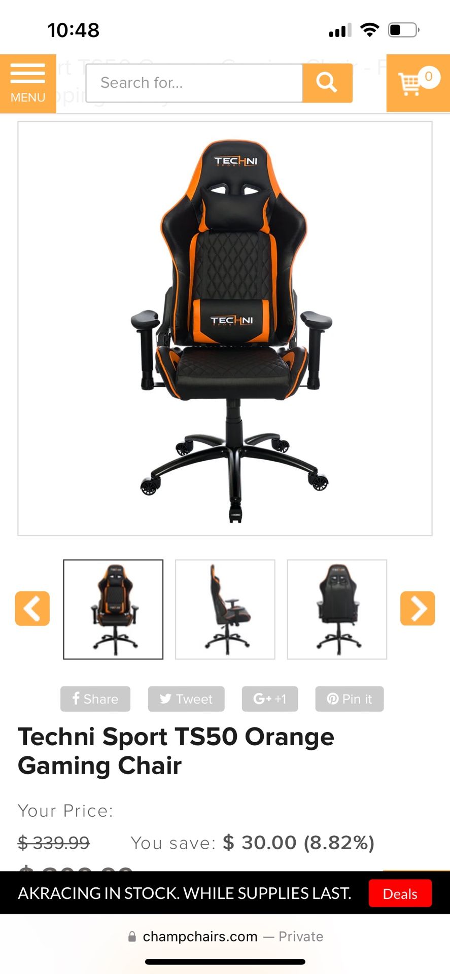 Gaming Chair For Sale