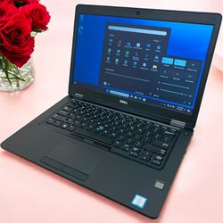 Dell i5 vPro Full HD Touchscreen laptop / Windows 11 Pro / Camera / HDMI / USB C / Bluetooth / Charger / Backlit / Fingerprint