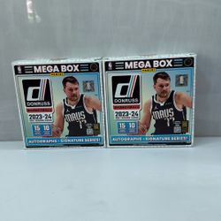 DONRUSS Mega Box Lot- 2 Boxes Wemby Year!
