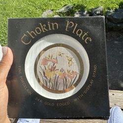 Chokin plate 